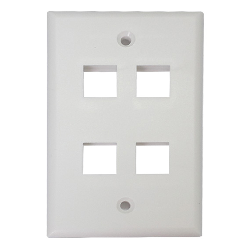 [WP-FP-4] Faceplate x 4 WIREPLUS+