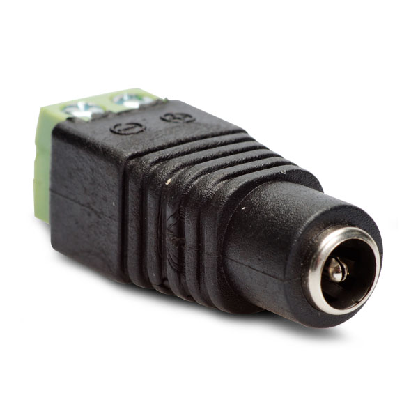 [STC-DCH] Conector Dc Plug Hembra Cctv Voltaje 12v Camara