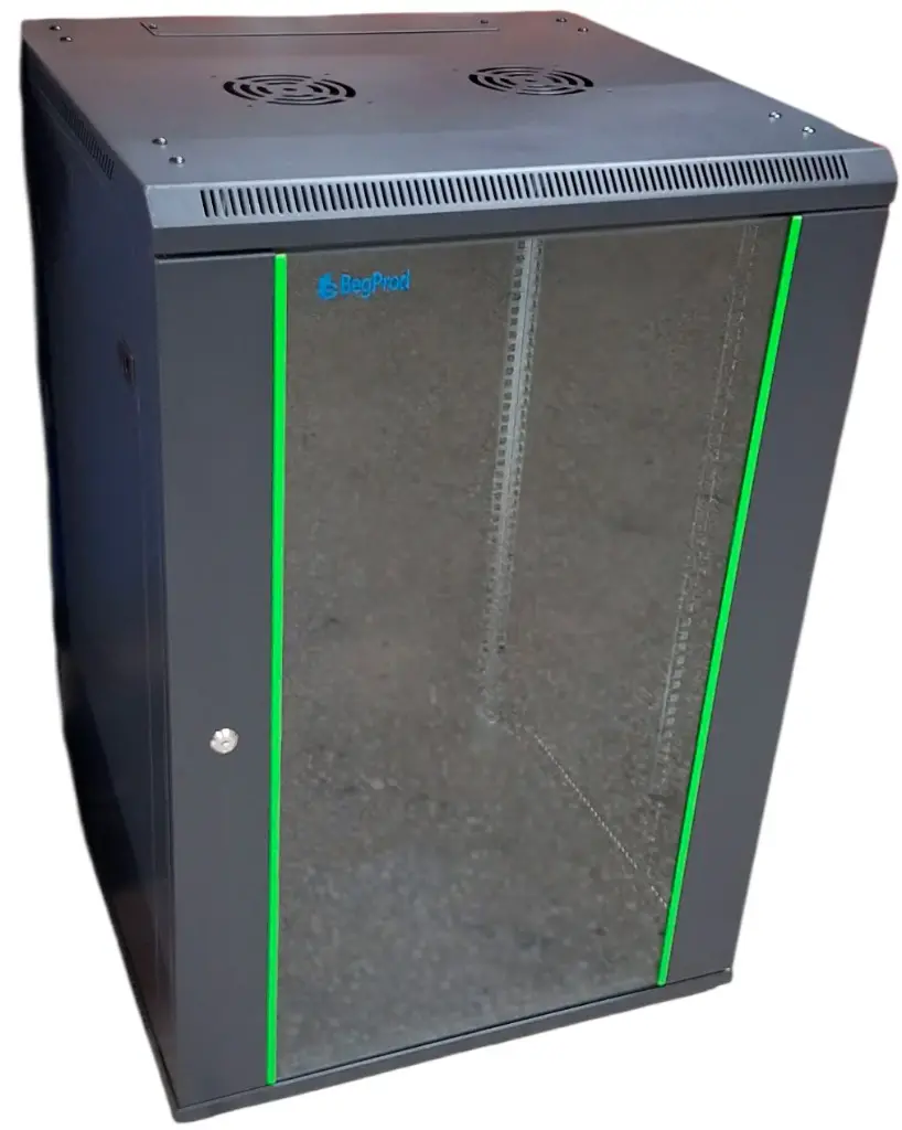 [BPG18U] Gabinete Rack Cerrado 18U 1Metro Begprod
