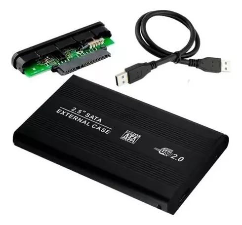 [CASE2.5] Case Externo de 2.5" USB 2.0 para Disco Duro SATA