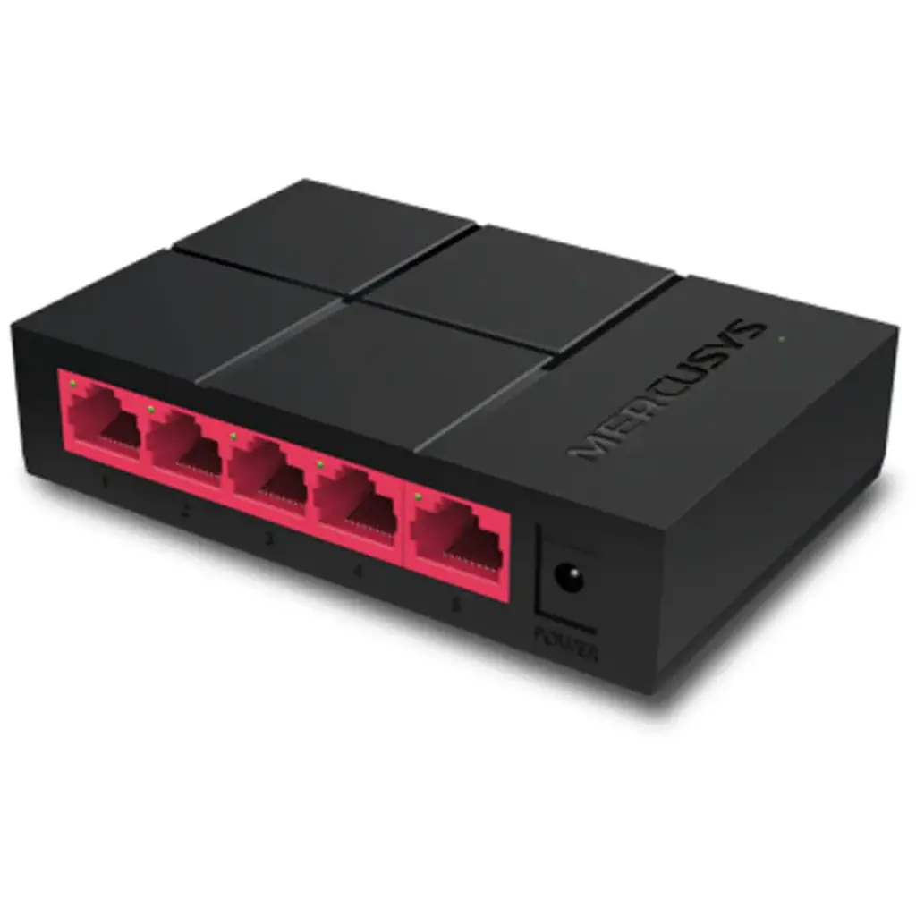 [Ms105g] Switch de Escritorio Gigabit Mercusys 5 Puertos MS105G