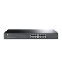 Switch Inteligente JetStream 16 puertos Gigabit + 2 SFP tp-link SG2218