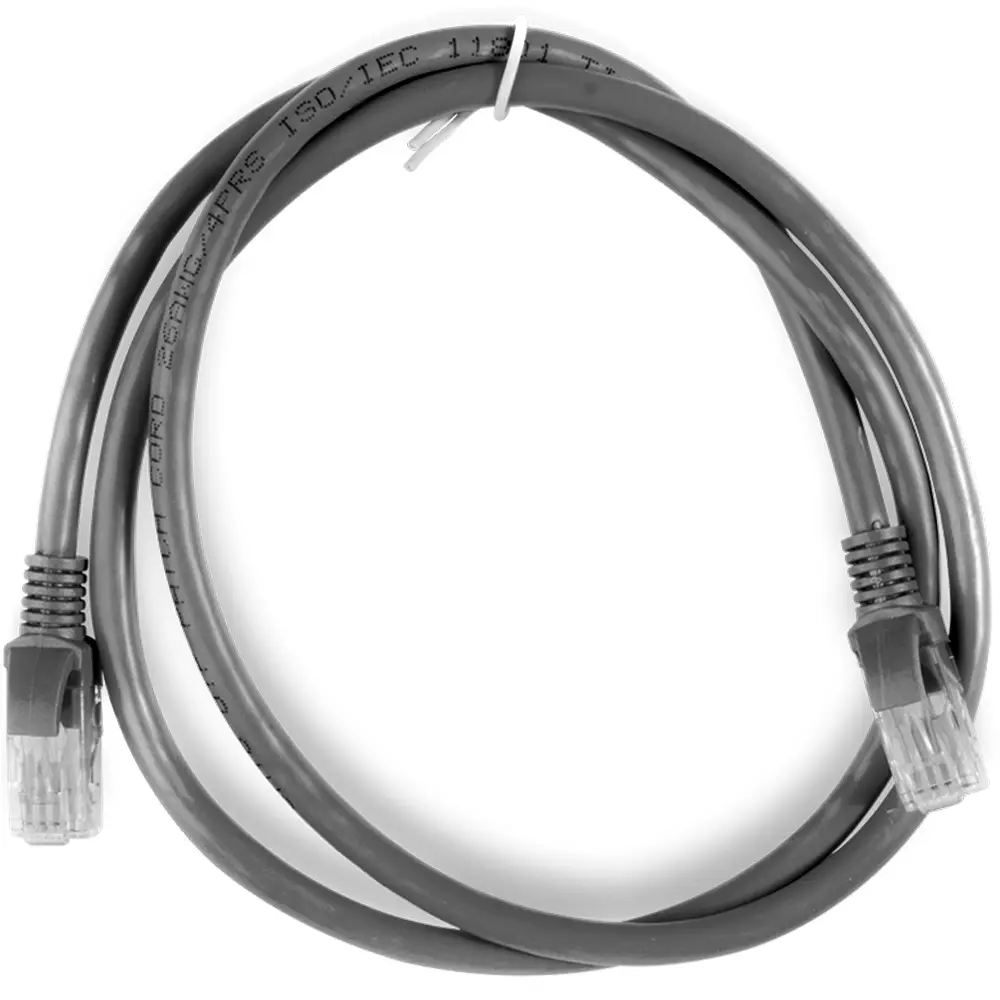 Patch Cord CAT 5E 1M GRIS WIREPLUS+