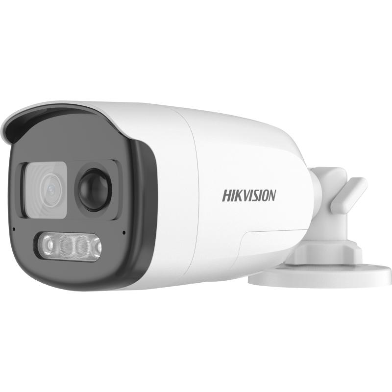 [DS-2CE12DF3T-PIRXOS] Camara Tipo Bullet ColorVU 2MP Siren Strobe Alarma Microfono PIRXOS 2.8mm HIKVISION