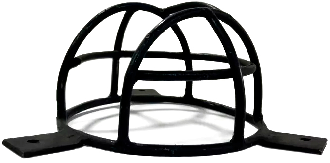 Protector Antivandalico Metalico para Camaras Tipo Domo