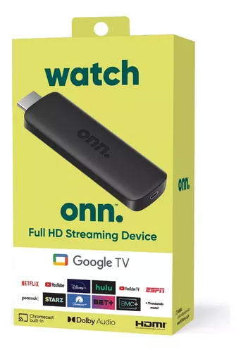 [ONNTV2K] Watch Onn Google Tv 2k Streaming Stick 