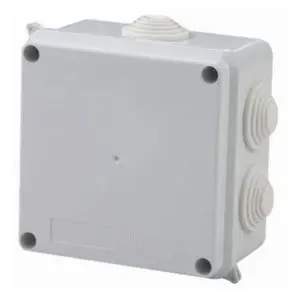 Cajetin Superficial de Exteriores BOX Resistente al Agua IP65 100x100x70 Andeli