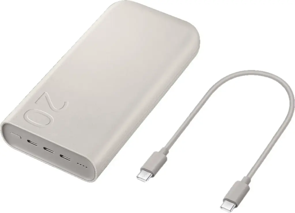 Power Bank Super Fast Cargador 2.0 PD Power Delivery 3 Puertos USB Tipo C 20.000mah 45W Samsung