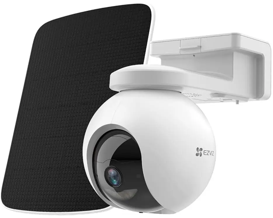 [CS-EB8/SP-R100(3MP TIPE-C)(KIT)] Camara Panoramica e Inclinable 4G con Bateria y Panel Solar 3MP EB8 EZVIZ