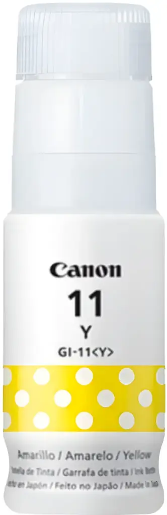 Tinta Original Canon GI-11 Yellow Amarillo 70ml Serie G