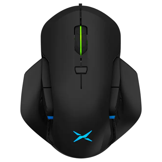 Mouse USB Inalambrico M627S USB Gamin Negro+RGB 16000DPIM