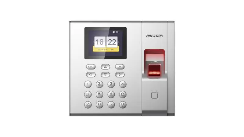 Terminal de Reconocimiento de Huellas Dactilar Hikvision