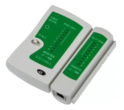 Lan Cable Tester Remoto Probador Rj45 Rj11 Usb con Bateria (Usado como Nuevo con Garantia)