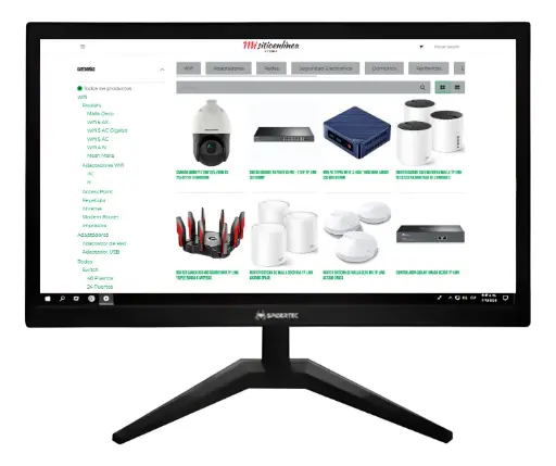 [SPT19] Monitor Led Spidertec 1366x768 HDMI 19.5"