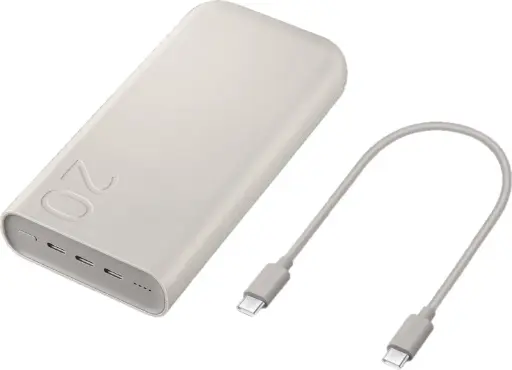 [PB20SA] Power Bank Super Fast Cargador 2.0 PD Power Delivery 3 Puertos USB Tipo C 20.000mah 45W Samsung