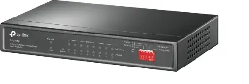 [SF1009P] Switch de Escritorio de 9puertos 10/100 8PT POE+  SF1009P  tp-link 
