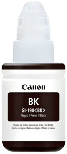 [GI-190-B] Tinta Original Canon GI-190 Black 135ml Negro Serie G