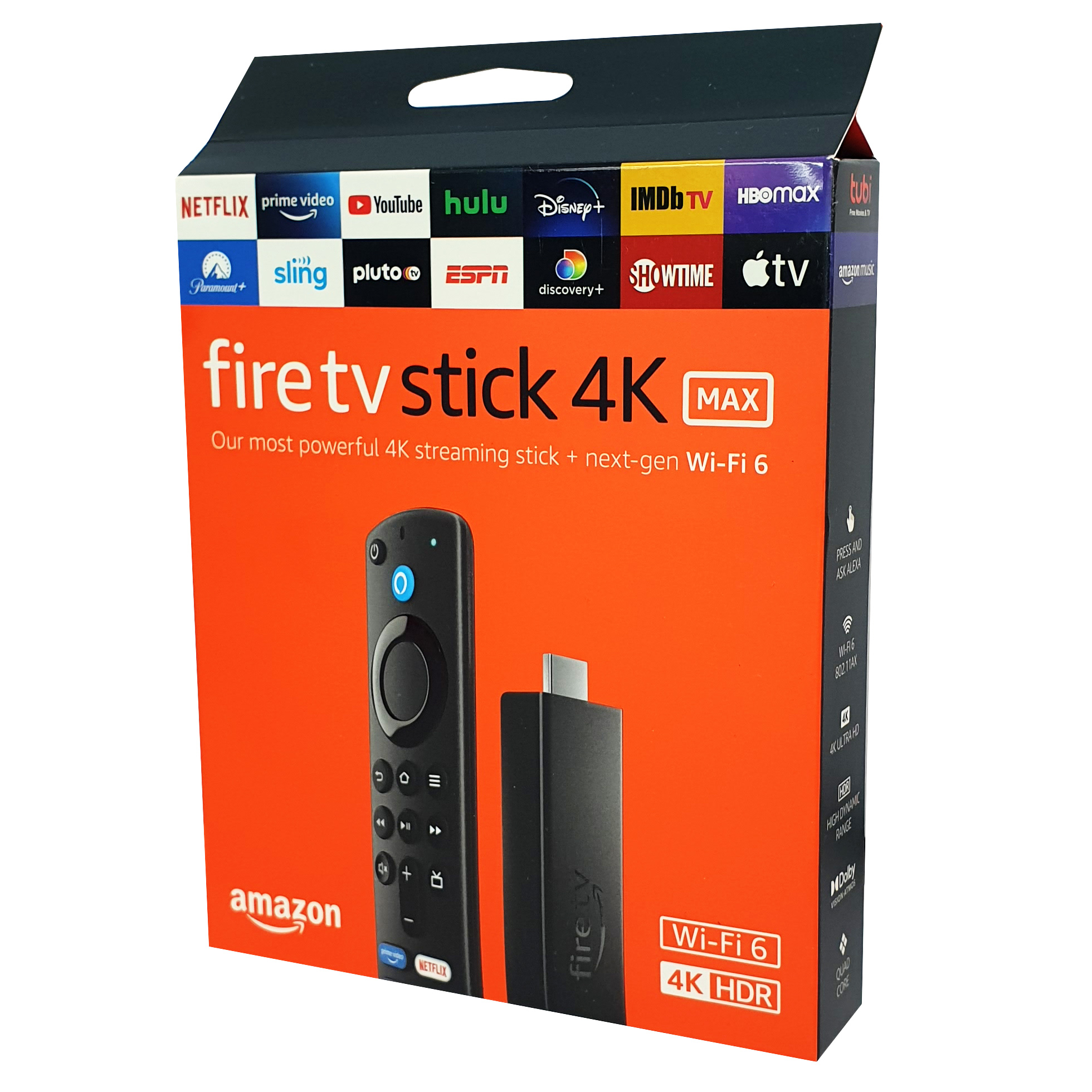 Fire Tv Stick 4k Max Wifi 6 Control Remoto Voz Alexa